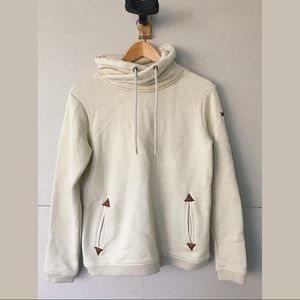 Cream beach sweatshirt